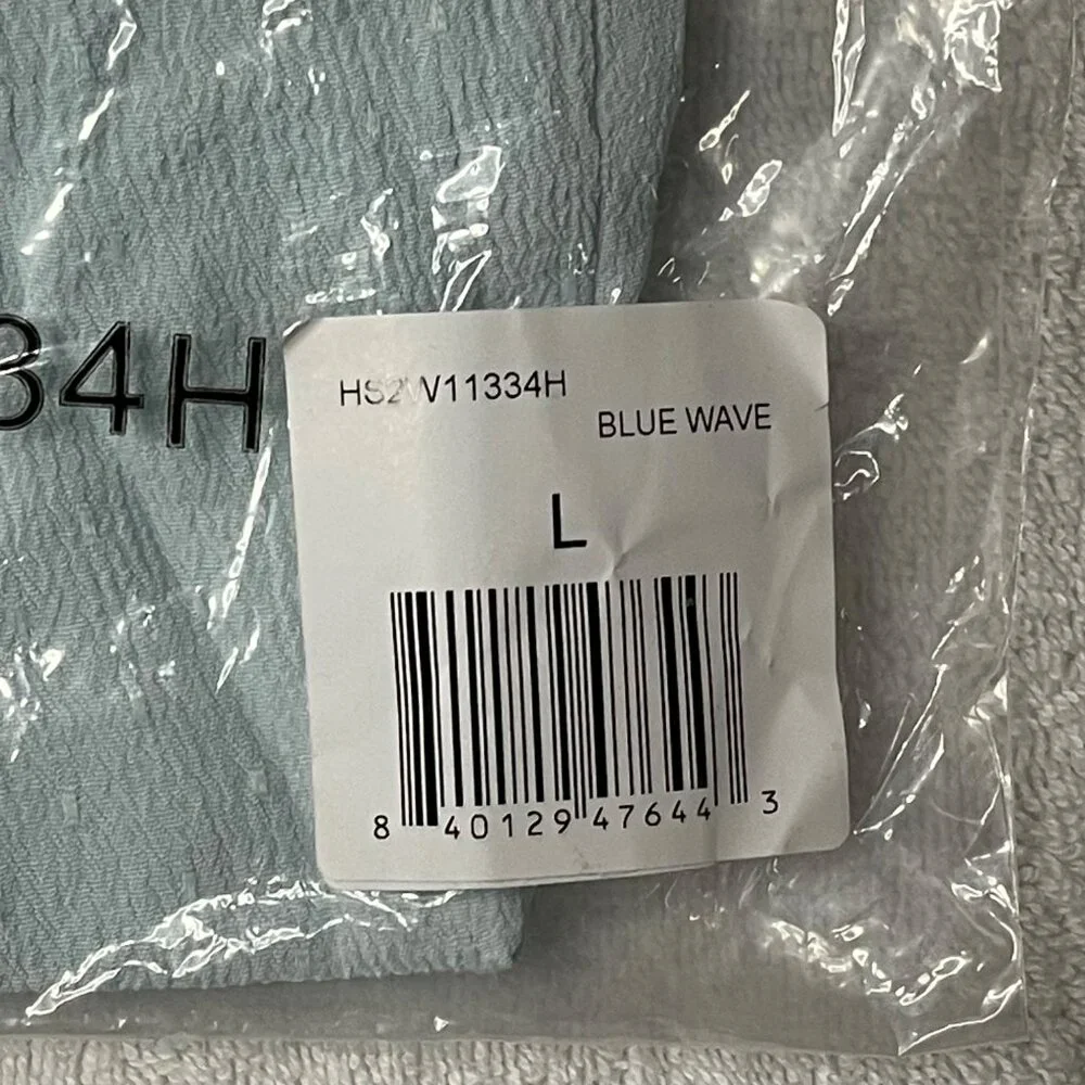 Hippie Rose Juniors' Ruffled Top - Blue Wave, Size L, New - Picture 4 of 6